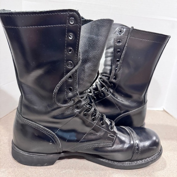Corcoran 1500 Men’s Leather Combat Military Jump 10” Boots 12 E Made in USA - Picture 6 of 11